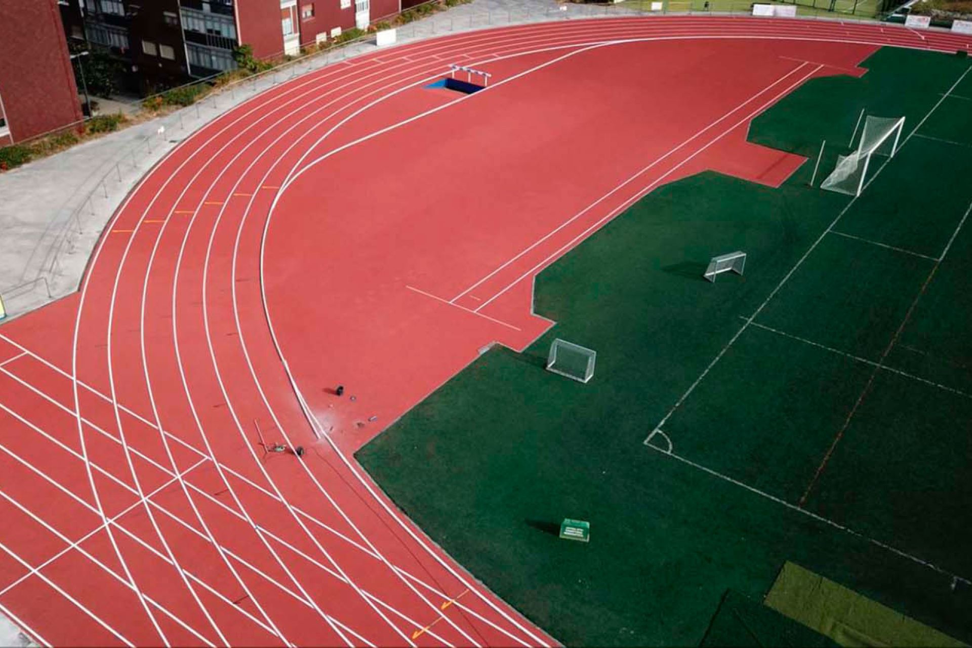 Pista de atletismo Argixao. Zumarraga